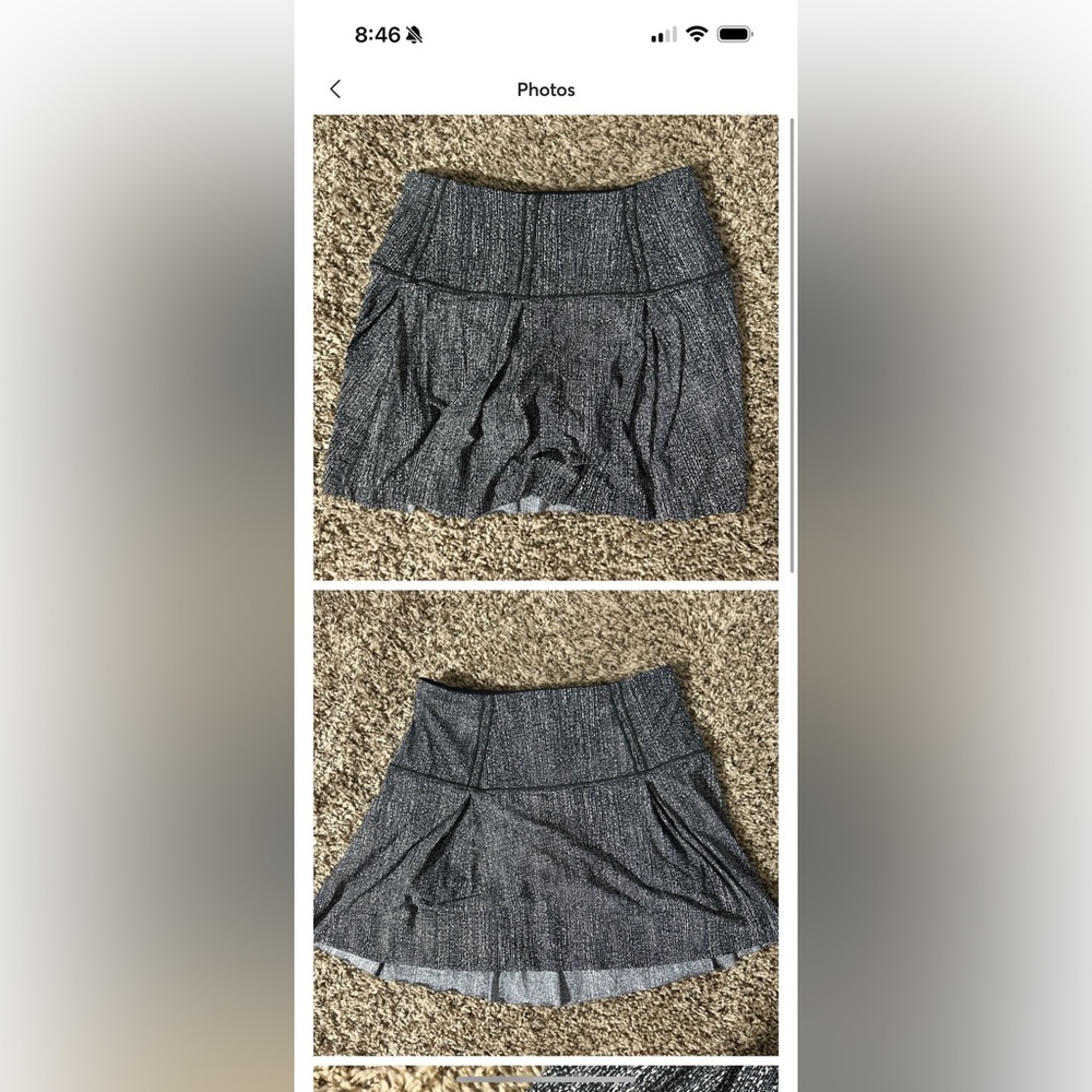Lululemon Lost in Pace tennis skirt